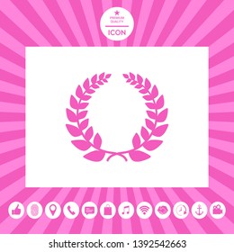 Laurel wreath, element for yor design