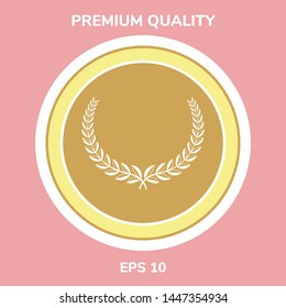 Laurel wreath. Element for yor design