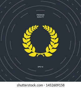 Laurel wreath, element for yor design