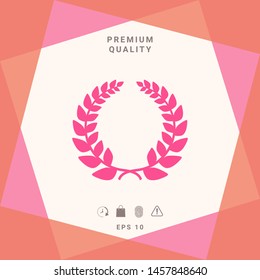 Laurel wreath, element for yor design