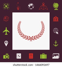 Laurel wreath. Element for yor design