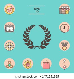 Laurel wreath, element for yor design