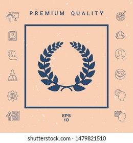 Laurel wreath, element for yor design
