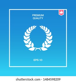 Laurel wreath, element for yor design