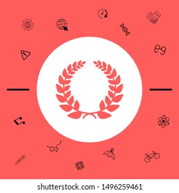 Laurel wreath, element for yor design