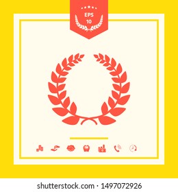 Laurel wreath, element for yor design