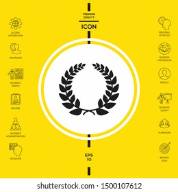 Laurel wreath, element for yor design