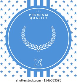 Laurel wreath. Element for yor design