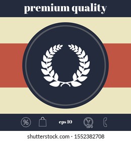Laurel wreath, element for yor design