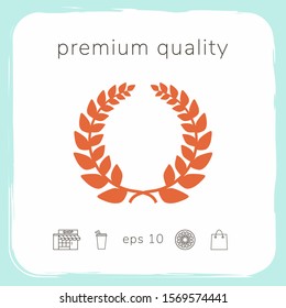 Laurel wreath, element for yor design