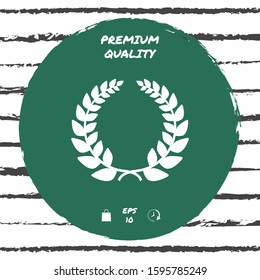 Laurel wreath, element for yor design