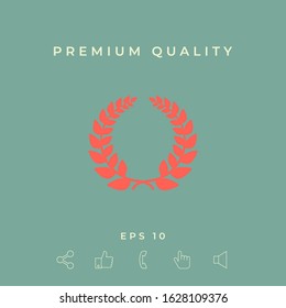 Laurel wreath, element for yor design