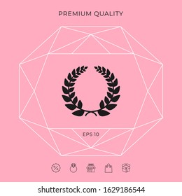 Laurel wreath, element for yor design
