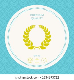 Laurel wreath, element for yor design