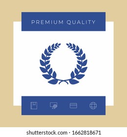 Leyenda de laurel, elemento para su diseño