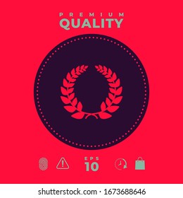 Laurel wreath, element for yor design