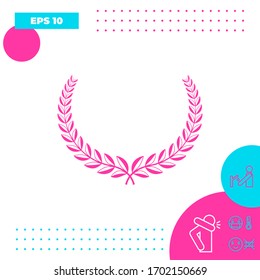 Laurel wreath. Element for yor design