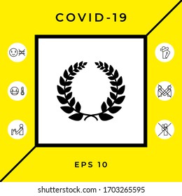 Laurel wreath, element for yor design