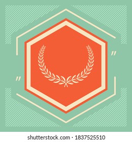 Laurel fue una corona. Elemento para su diseño