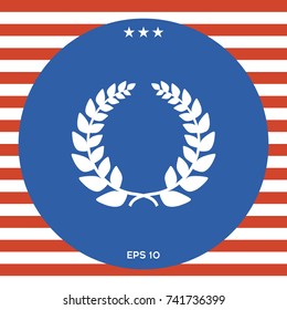 Laurel wreath, element for yor design