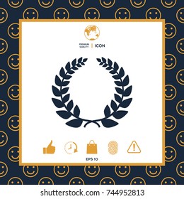 Laurel wreath, element for yor design
