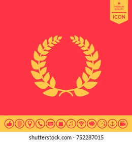 Laurel wreath, element for yor design