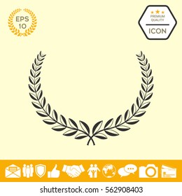 Laurel wreath. Element for your design