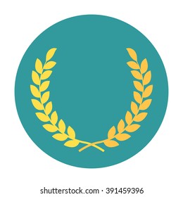 Laurel Wreath flat icon