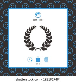 Laurel wreath - graphic element for yor design