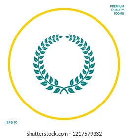Laurel wreath. Graphic elements for your design