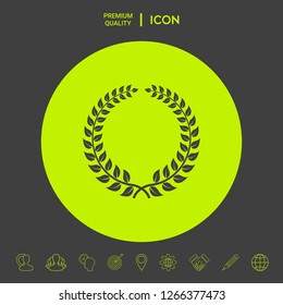 Laurel wreath. Graphic elements for your design