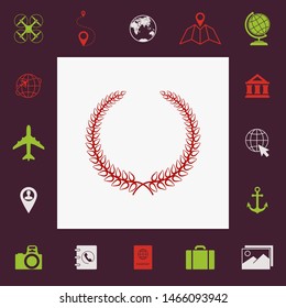 Laurel wreath. Graphic elements for your design