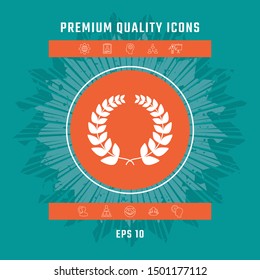 Laurel wreath . Graphic elements for your design