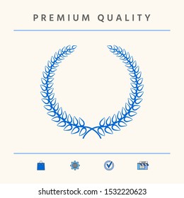 Laurel wreath. Graphic elements for your design