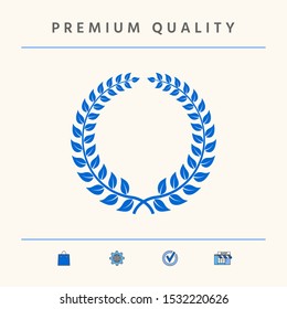 Laurel wreath. Graphic elements for your design