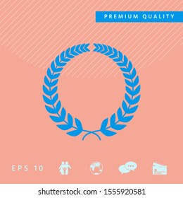 Laurel wreath. Graphic elements for your design