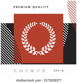 Laurel wreath. Graphic elements for your design