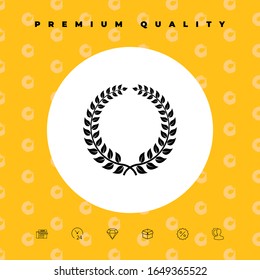 Laurel wreath. Graphic elements for your design