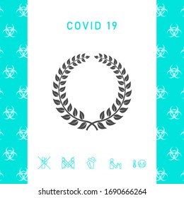 Laurel wreath. Graphic elements for your design