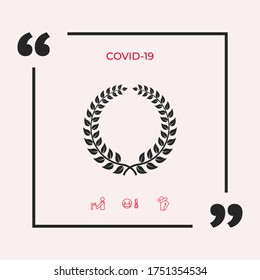 Laurel wreath. Graphic elements for your design