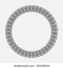 laurel wreath, heraldic design, black icon, abstract