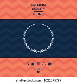 Laurel wreath icon