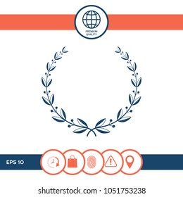 Laurel wreath icon