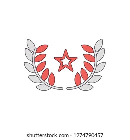 Laurel wreath icon