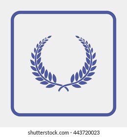 Laurel wreath icon.