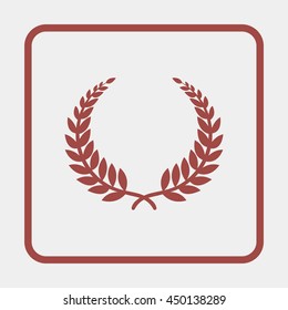 Laurel wreath icon.
