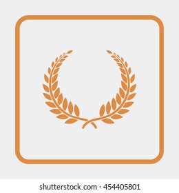 Laurel wreath icon.