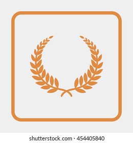 Laurel wreath icon.
