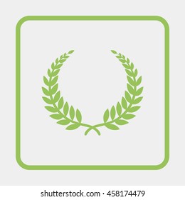 Laurel wreath icon.