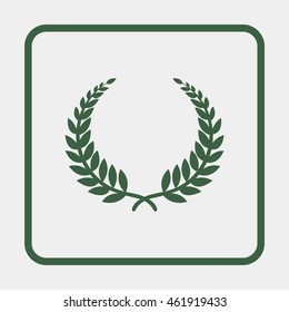 Laurel wreath icon.